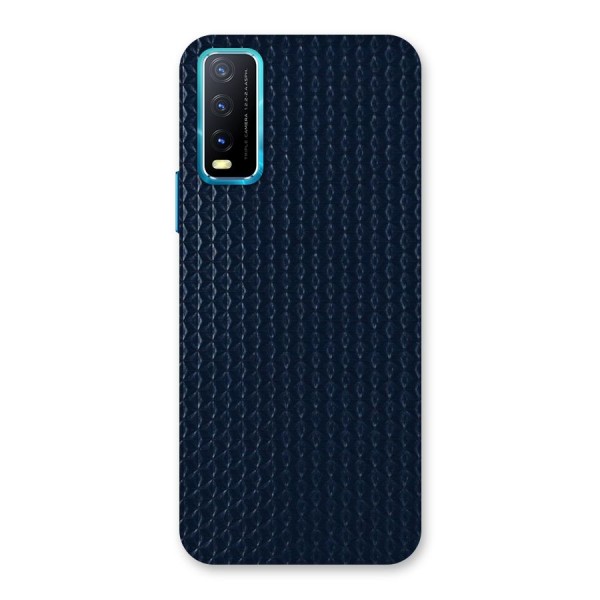 Blue Pattern Back Case for Vivo Y20G